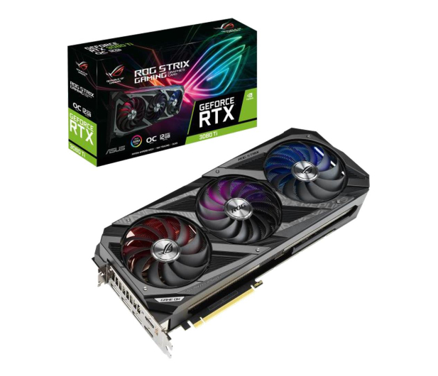 ASUS GeForce RTX3080 Ti ROG STRIX GAMING OC 12GB GDDR6X - 657483 - zdjęcie